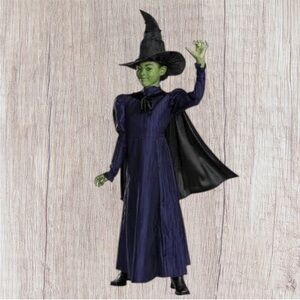 NWT Wicked Elphaba Deluxe Kids Costume Size Small